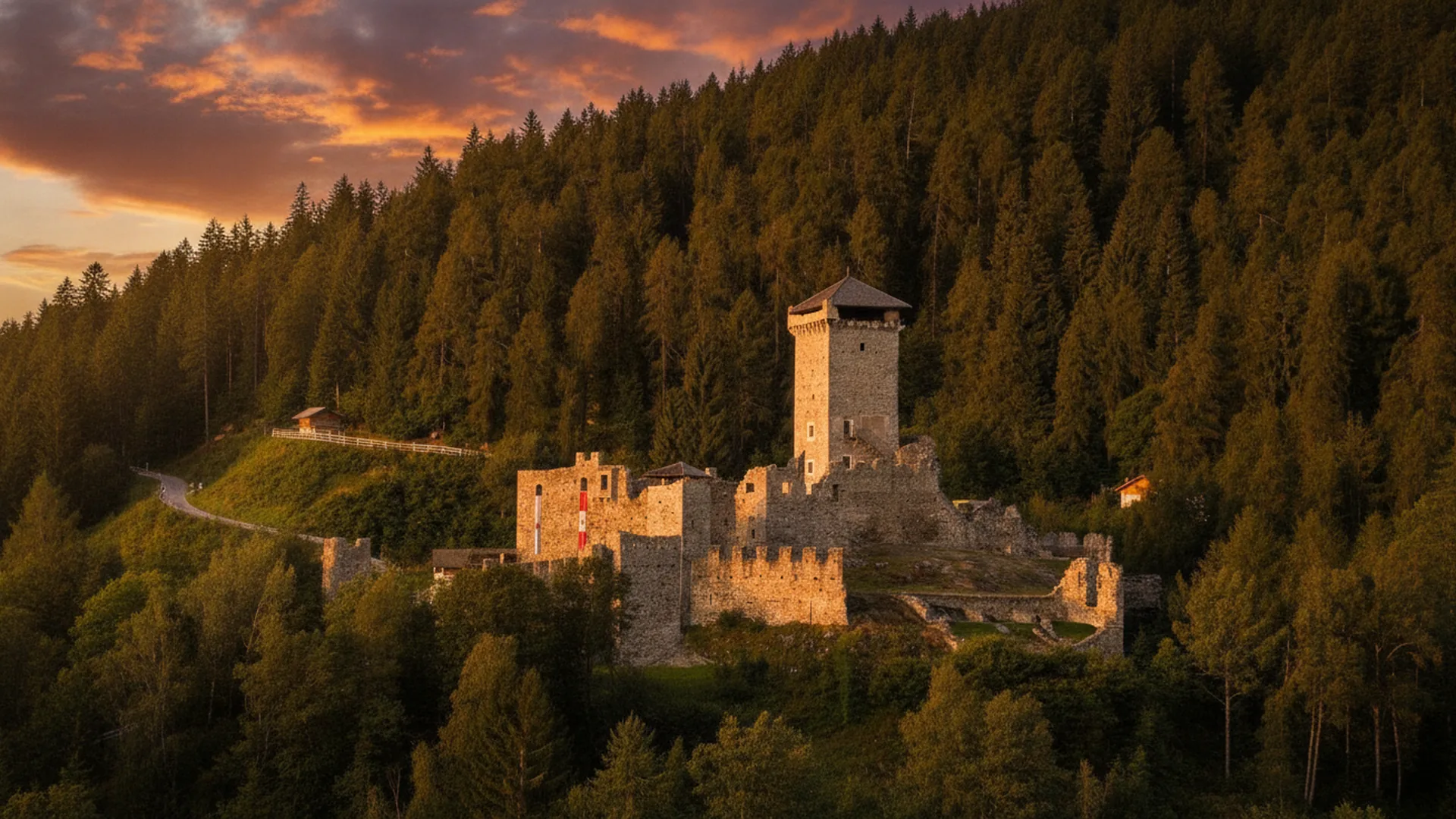 Castello di San Michele — Ossana